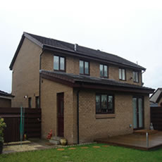 Callan Joinery Glasgow house extension.